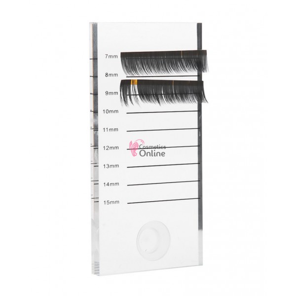 Suport din acril pentru adeziv permanent de gene 10cm ST12 de 7-15 mm